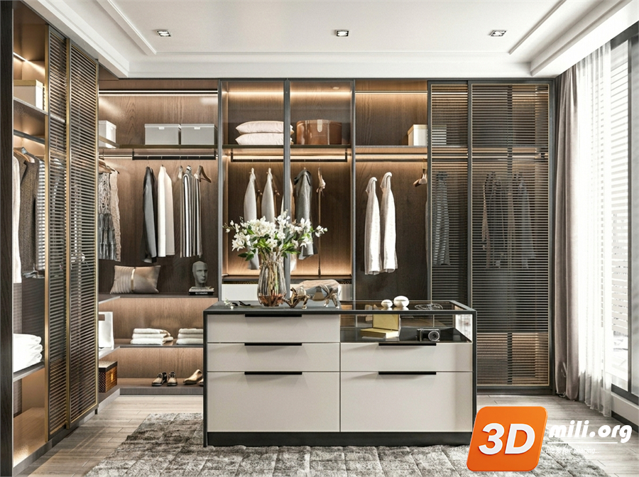 Wardrobe Skp Files 